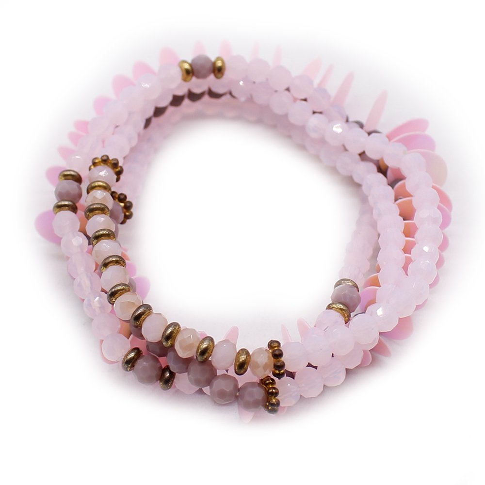 Sequins Elastic Kids Funny Bracelets