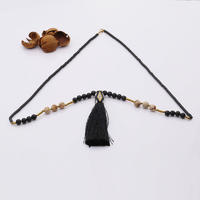Handmade Miyuki Bead Necklace With Tassel
