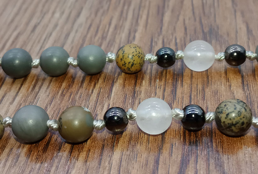Wholesale Handmade Mala Yoga Stone Beads Necklace