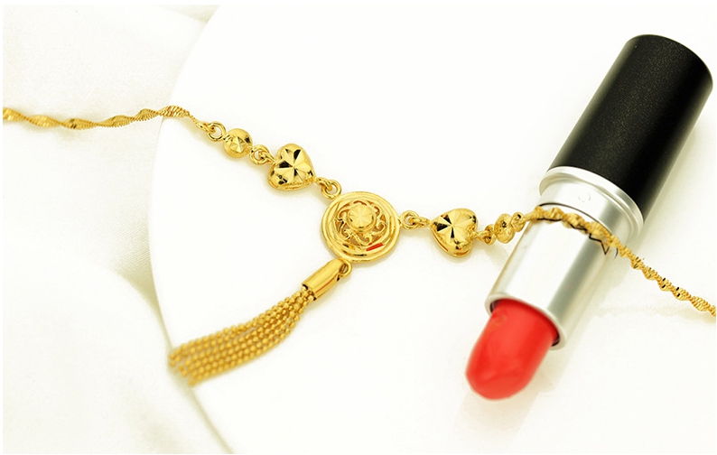 Gold Filled Tassel Necklace