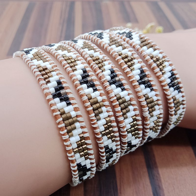 Japanese Miyuki Seed Bead 5 Wraps Wrap Bracelet Handmade