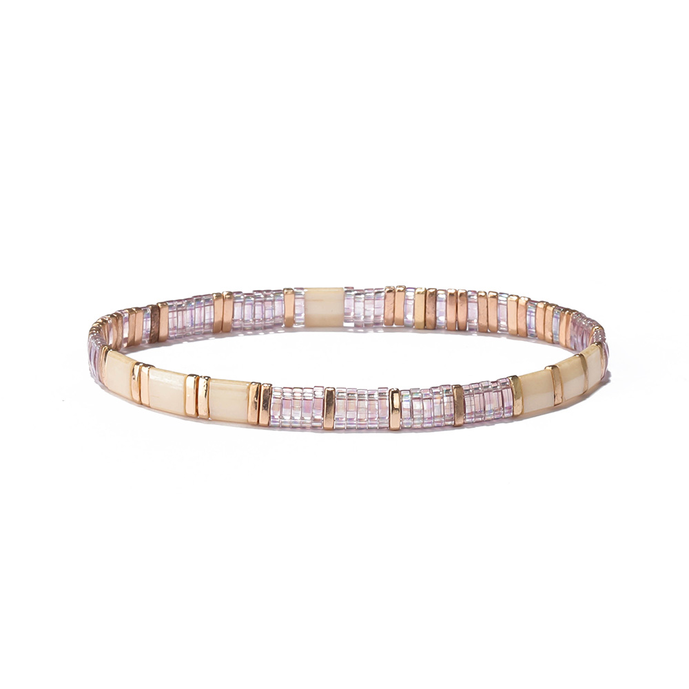 Beauty colourful Handmade Tila bead Bracelet for wholaste or Retail