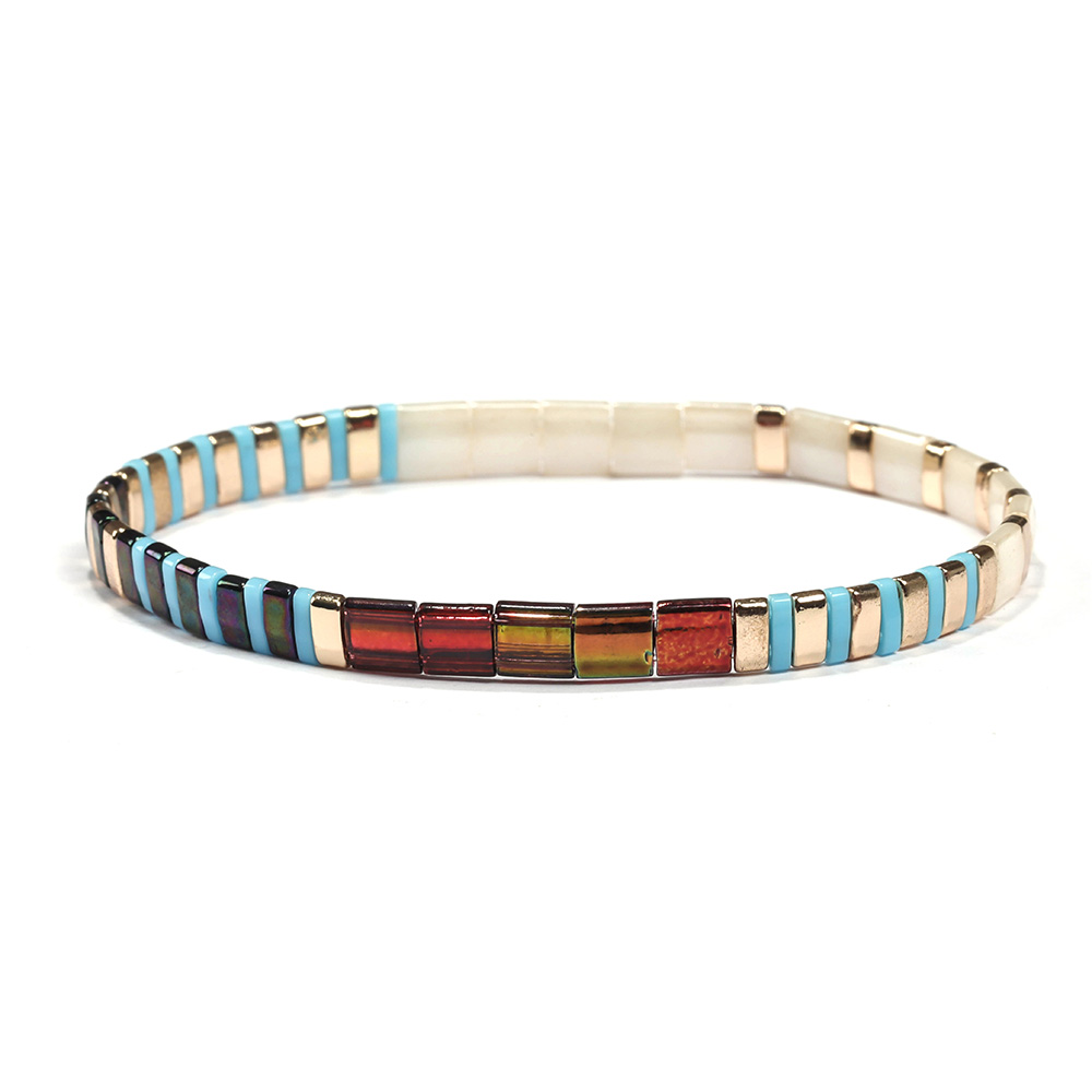 Handmade Colorful Tila Beach Bracelet  Wholesale Accessories Women Bracelet Jewelry