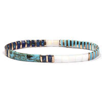 Wholesale Hot sale Handmade Tila Bead Bracelet for women
