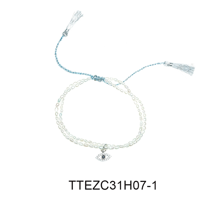 TTT Jewelry Wholesale Jewellry Pearl Style Colorful Knot Fashion Tassel Charm Bracelets