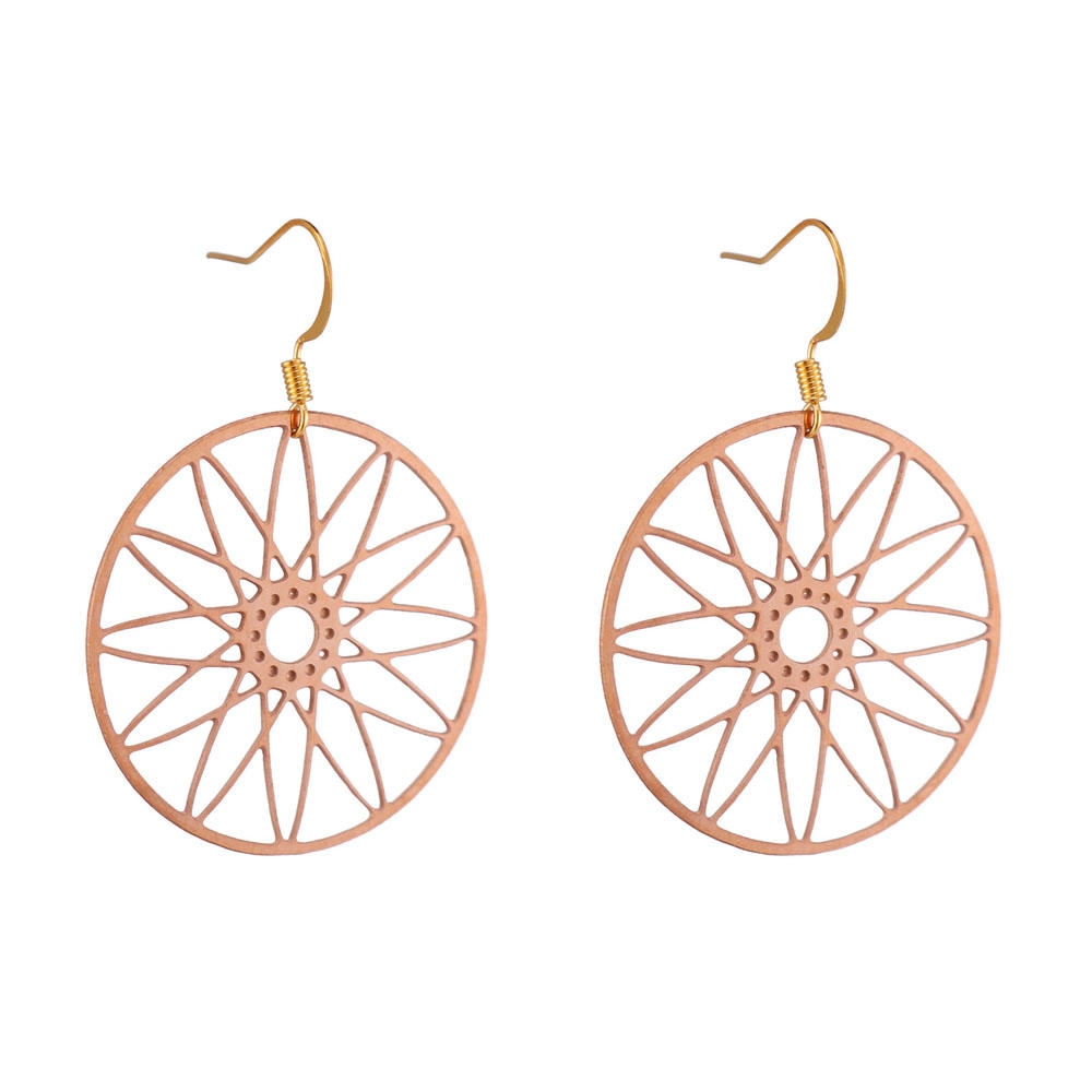 new cz hoop earrings stone customized for small business-3