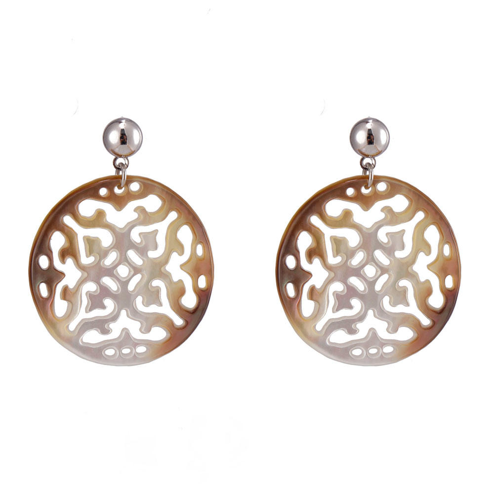 new cz hoop earrings stone customized for small business-2